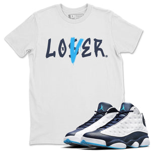 Loser Lover Match White Tee Shirts | Obsidian