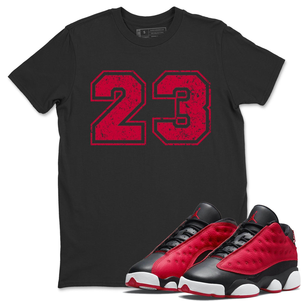 Number 23 Match Black Tee Shirts | Very Berry