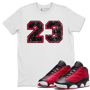 Number 23 Match White Tee Shirts | Very Berry