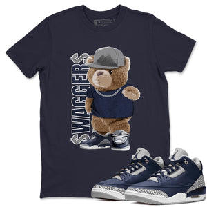 Bear Swaggers Match Navy Tee Shirts | Midnight Navy