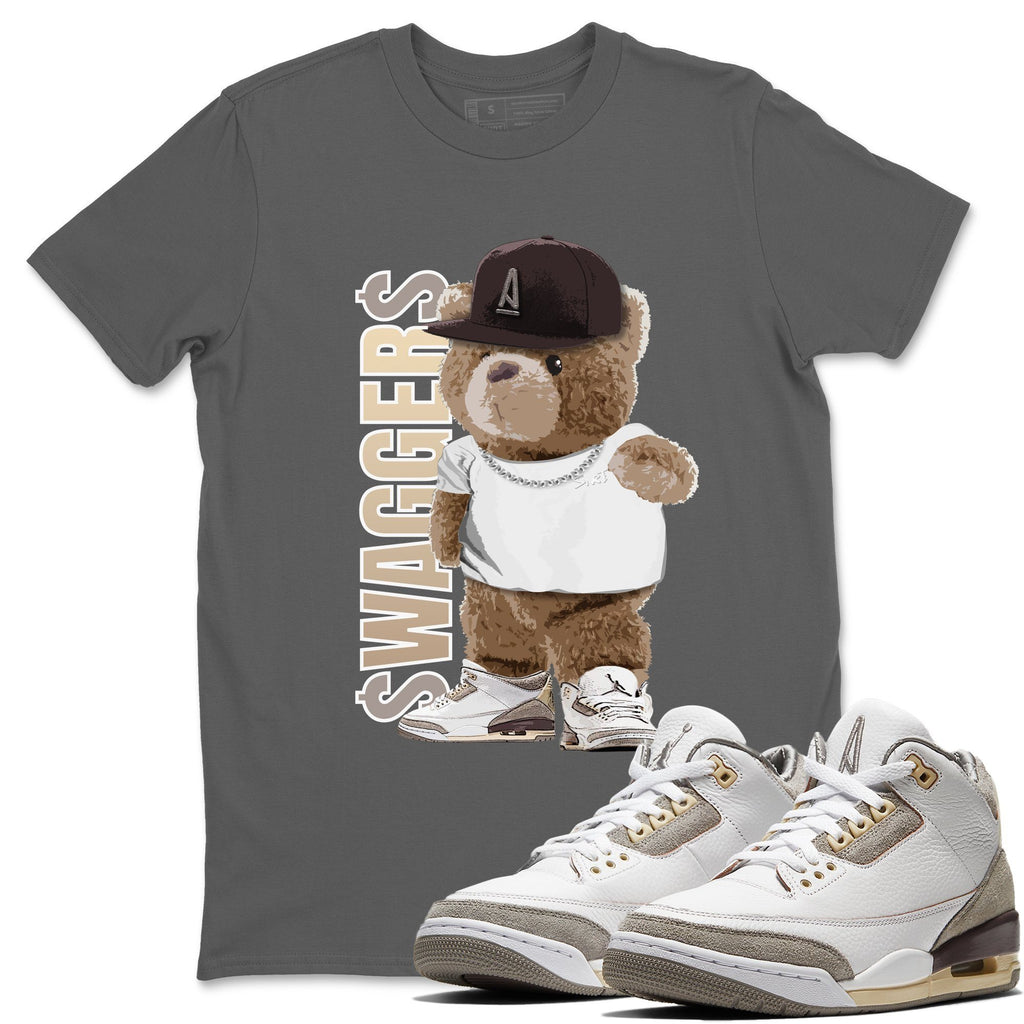 Bear Swaggers Match Cool Grey Tee Shirts | A Ma Maniere