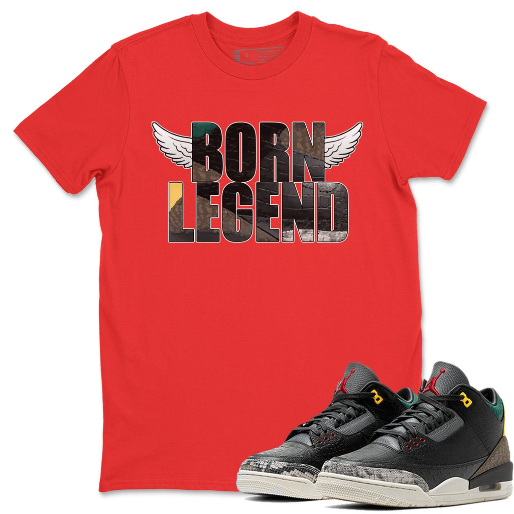 Born Legend Match Red Tee Shirts | Animal Instinct 2.0