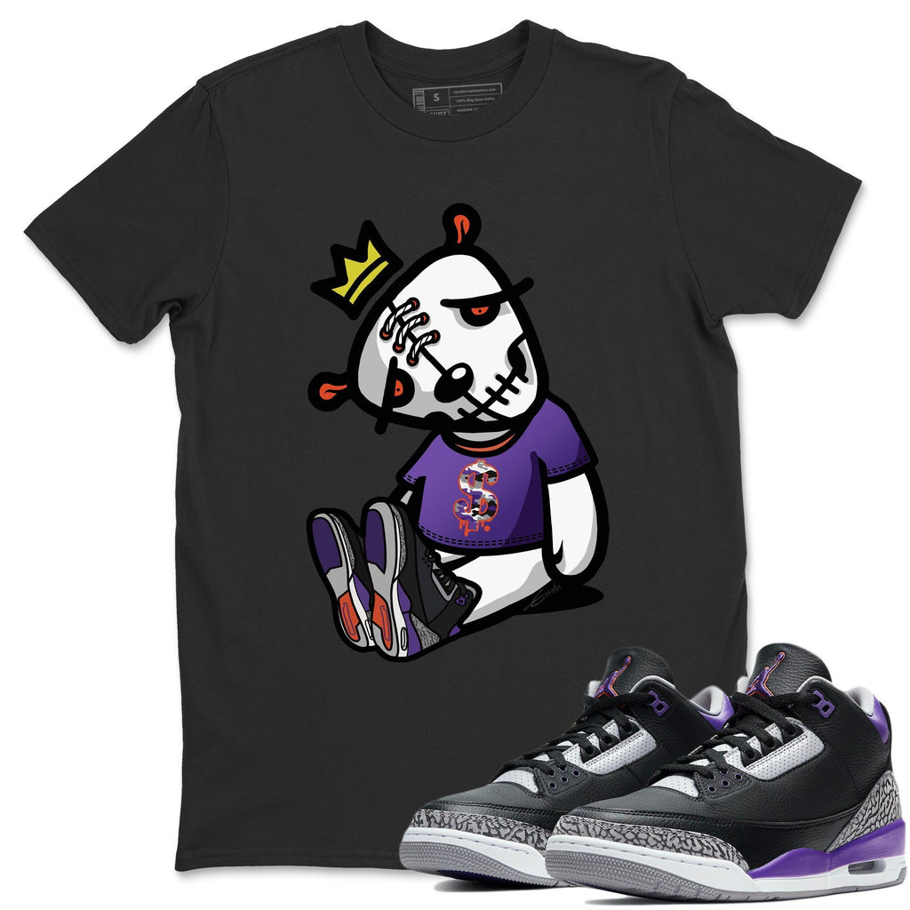 Dead Dolls Match Black Tee Shirts | Court Purple