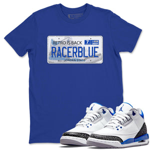 J Plate Match Royal Blue Tee Shirts | Racer Blue