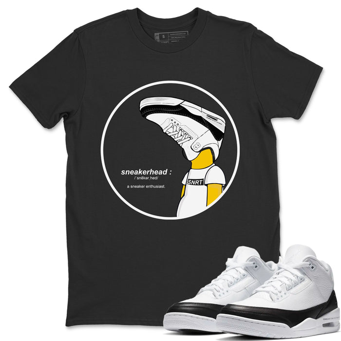 Sneakerhead Match Black Tee Shirts | Fragment