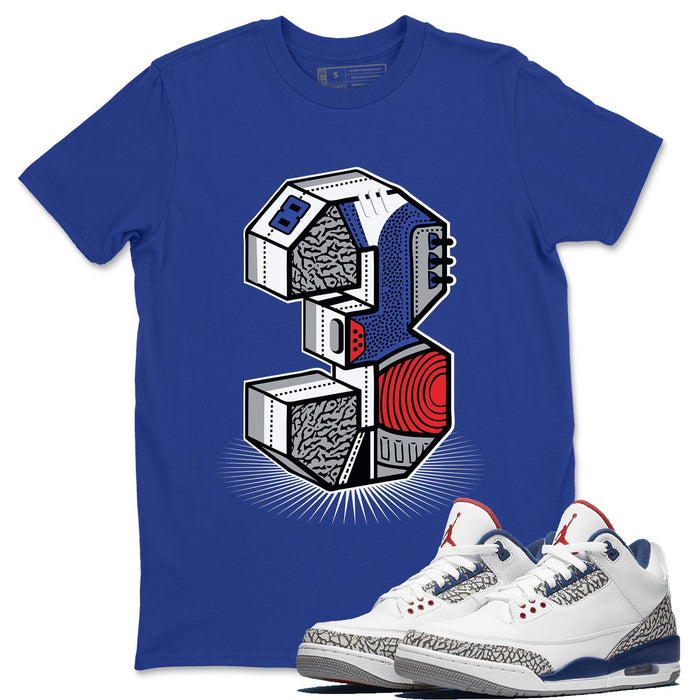 Three Statue Match Royal Blue Tee Shirts | True Blue