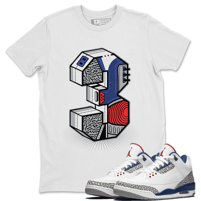 Three Statue Match White Tee Shirts | True Blue