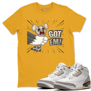 T&J Got Em Match Gold Tee Shirts | A Ma Maniere