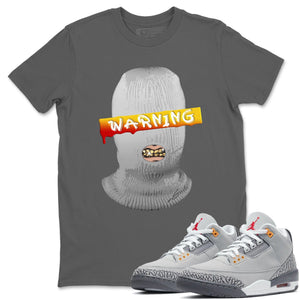 Warning Match Cool Grey Tee Shirts | Cool Grey