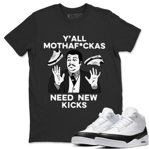 Y'all Need New Kicks Match Black Tee Shirts | Fragment