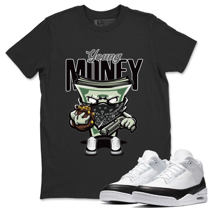 Young Money Match Black Tee Shirts | Fragment