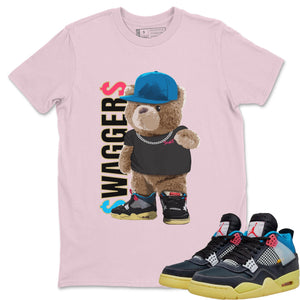 Bear Swaggers Match Pink Tee Shirts | Union Off Noir