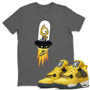 Alien Match Cool Grey Tee Shirts | Lightning