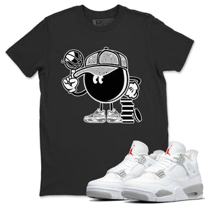 Basket Cookies Match Black Tee Shirts | White Oreo