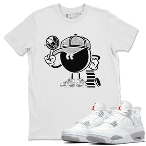 Basket Cookies Match White Tee Shirts | White Oreo