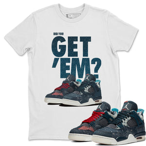 Did You Get 'Em Match White Tee Shirts | Deep Ocean