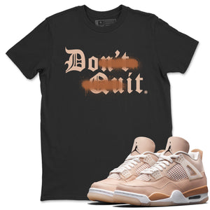 Don't Quit Do It Match Black Tee Shirts | Shimmer