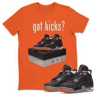 Got Kicks Match Orange Tee Shirts | Starfish