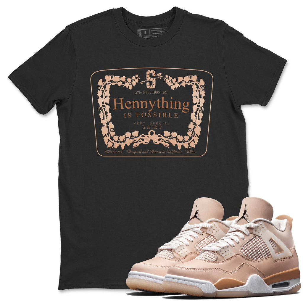 Hennything Match Black Tee Shirts | Shimmer