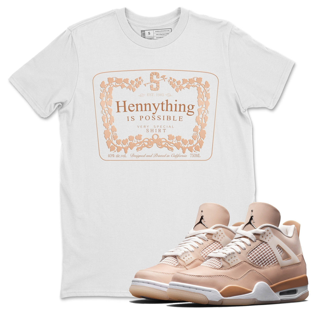 Hennything Match White Tee Shirts | Shimmer