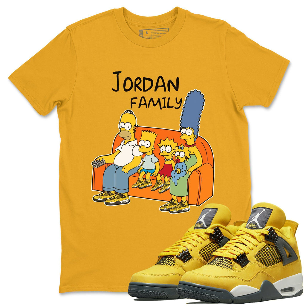 J Family Match Gold Tee Shirts | Lightning