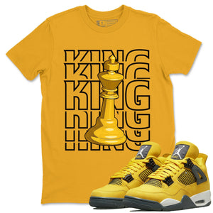 King Match Gold Tee Shirts | Lightning