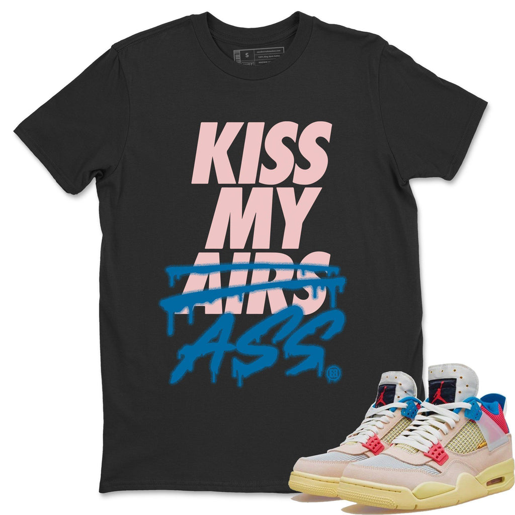 Kiss My Ass Match Black Tee Shirts | Union Guava Ice
