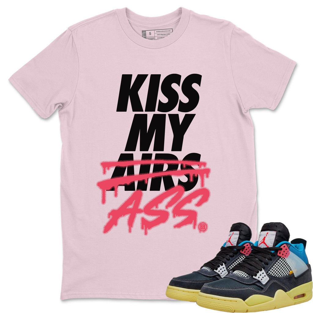Kiss My Ass Match Pink Tee Shirts | Union Off Noir