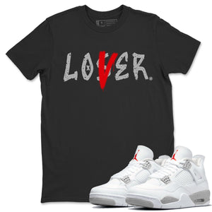Loser Lover Match Black Tee Shirts | White Oreo