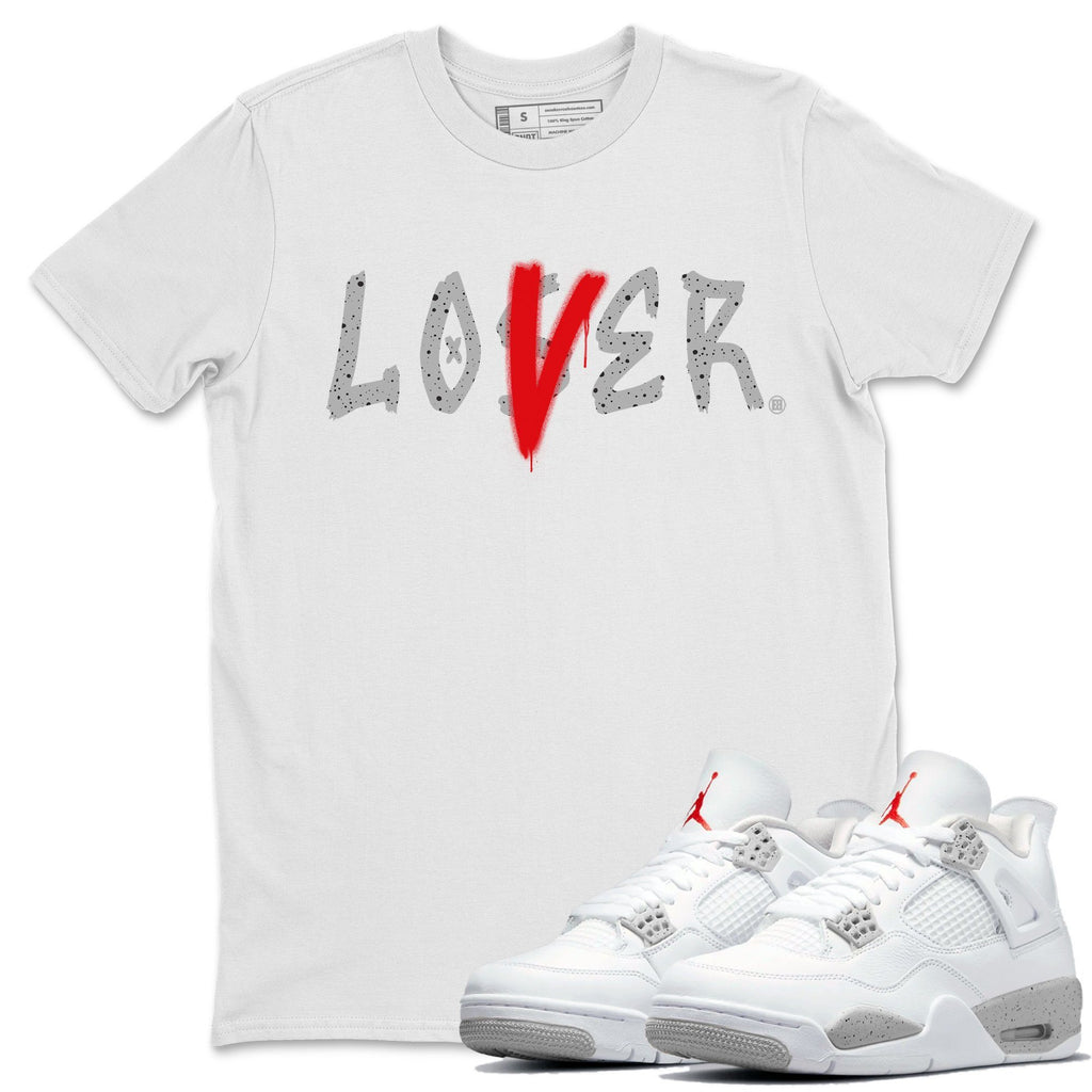 Loser Lover Match White Tee Shirts | White Oreo