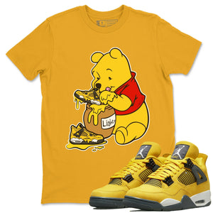 Love Honey Match Gold Tee Shirts | Lightning