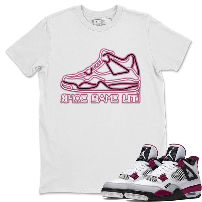 Shoe Game Lit Match White Tee Shirts | PSG