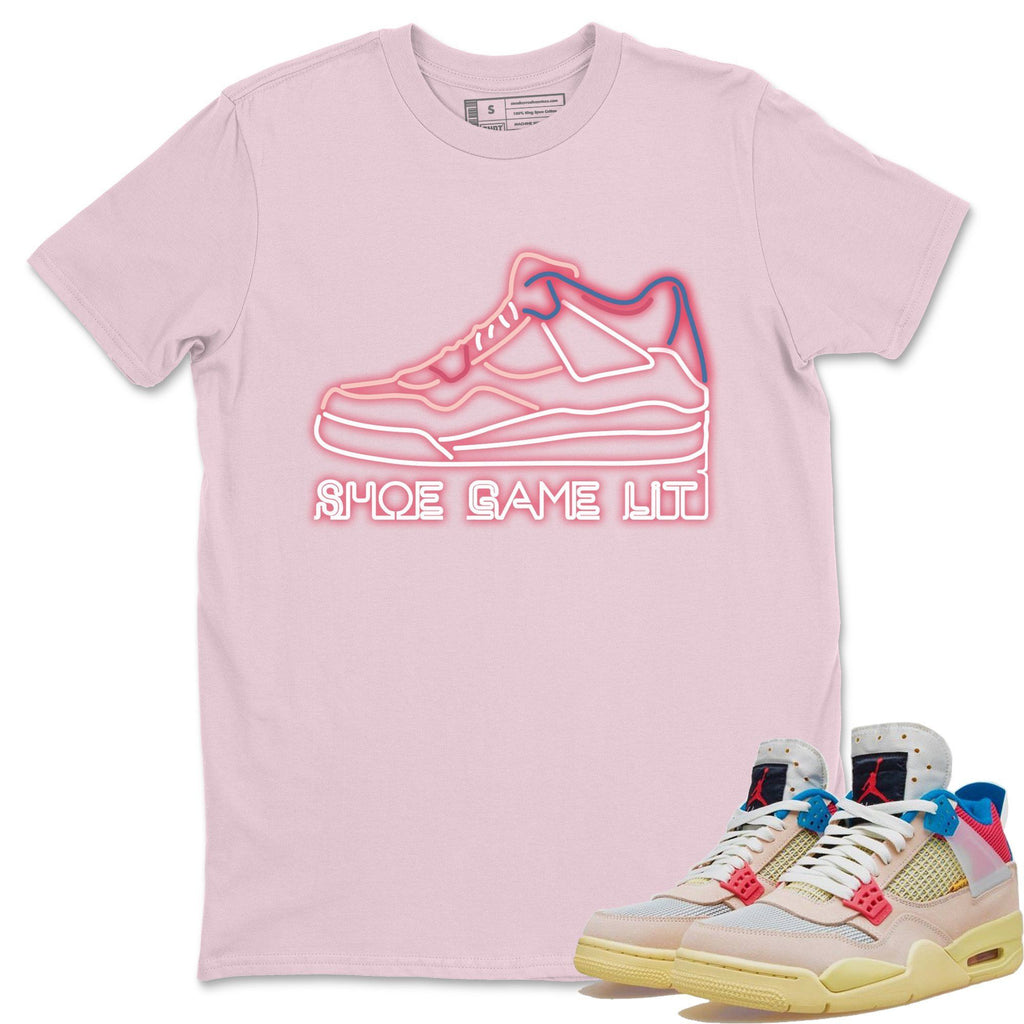 Shoe Game Lit Match Pink Tee Shirts | Union Guava Ice