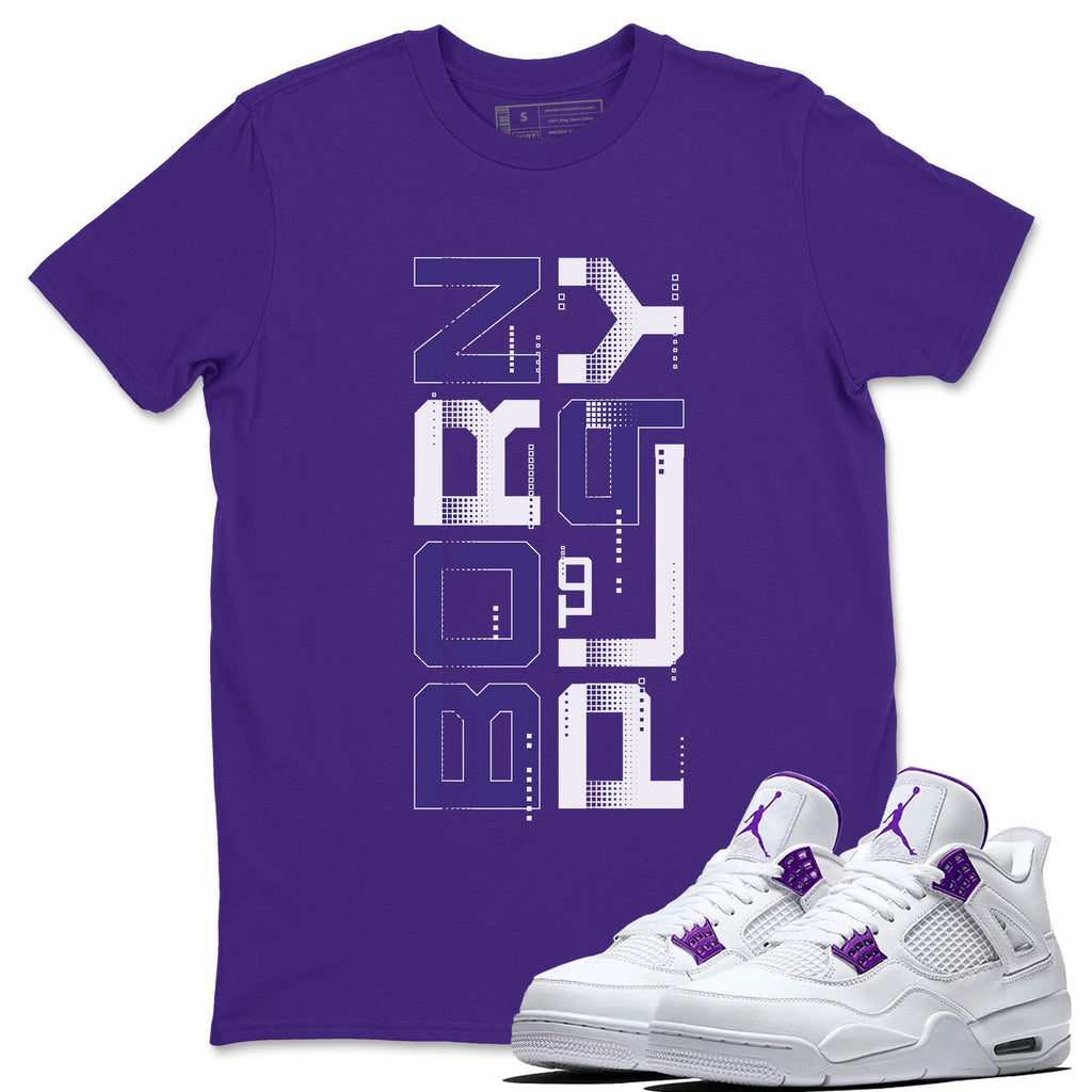 Born To Play Match Purple Tee Shirts | Court Purple