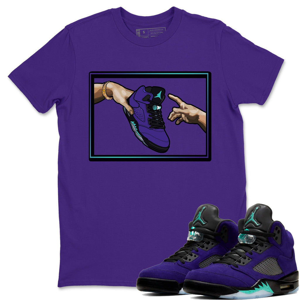 Adam's Creation Match Purple Tee Shirts | Purple Grape