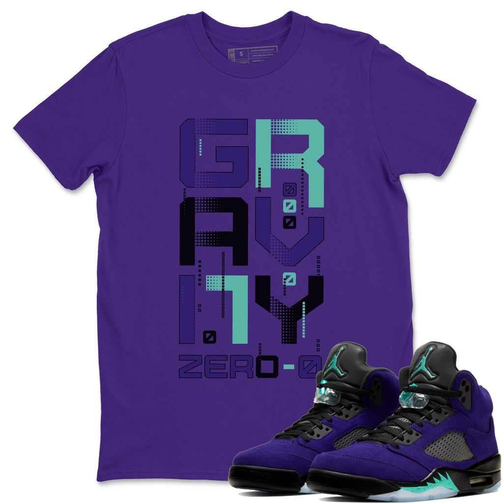 Zero Gravity Match Purple Tee Shirts | Purple Grape