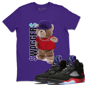 Bear Swaggers Match Purple Tee Shirts | Top 3