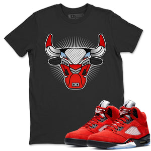 Bull Head Match Black Tee Shirts | Raging Bull