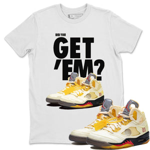 Did You Get 'Em Match White Tee Shirts | Sail