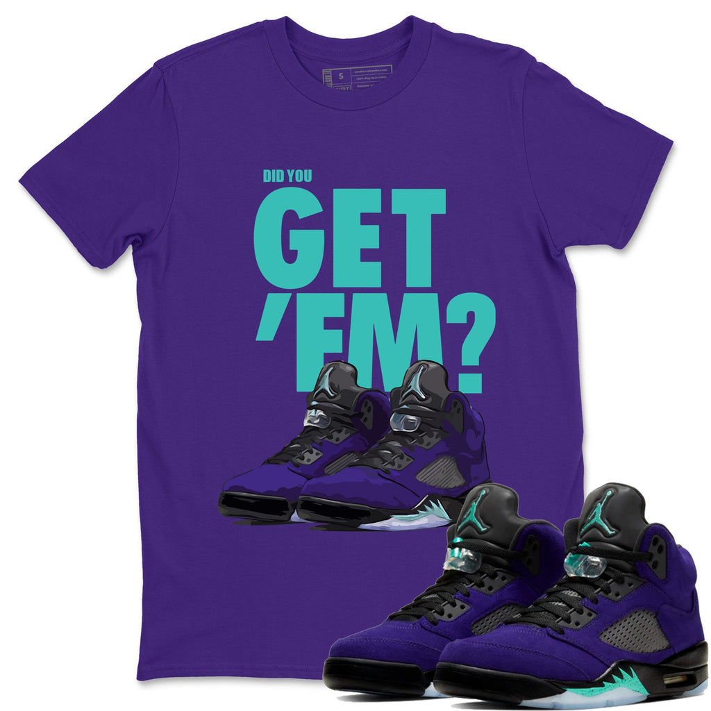 Did You Get 'Em Match Purple Tee Shirts | Purple Grape
