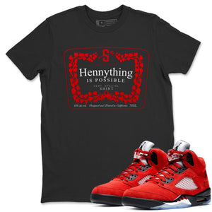 Hennything Match Black Tee Shirts | Raging Bull