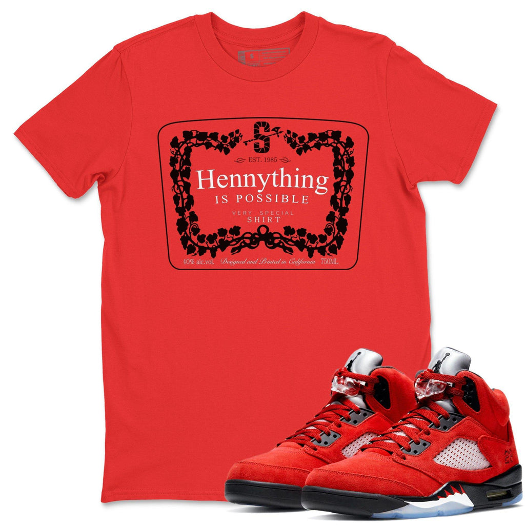 Hennything Match Red Tee Shirts | Raging Bull