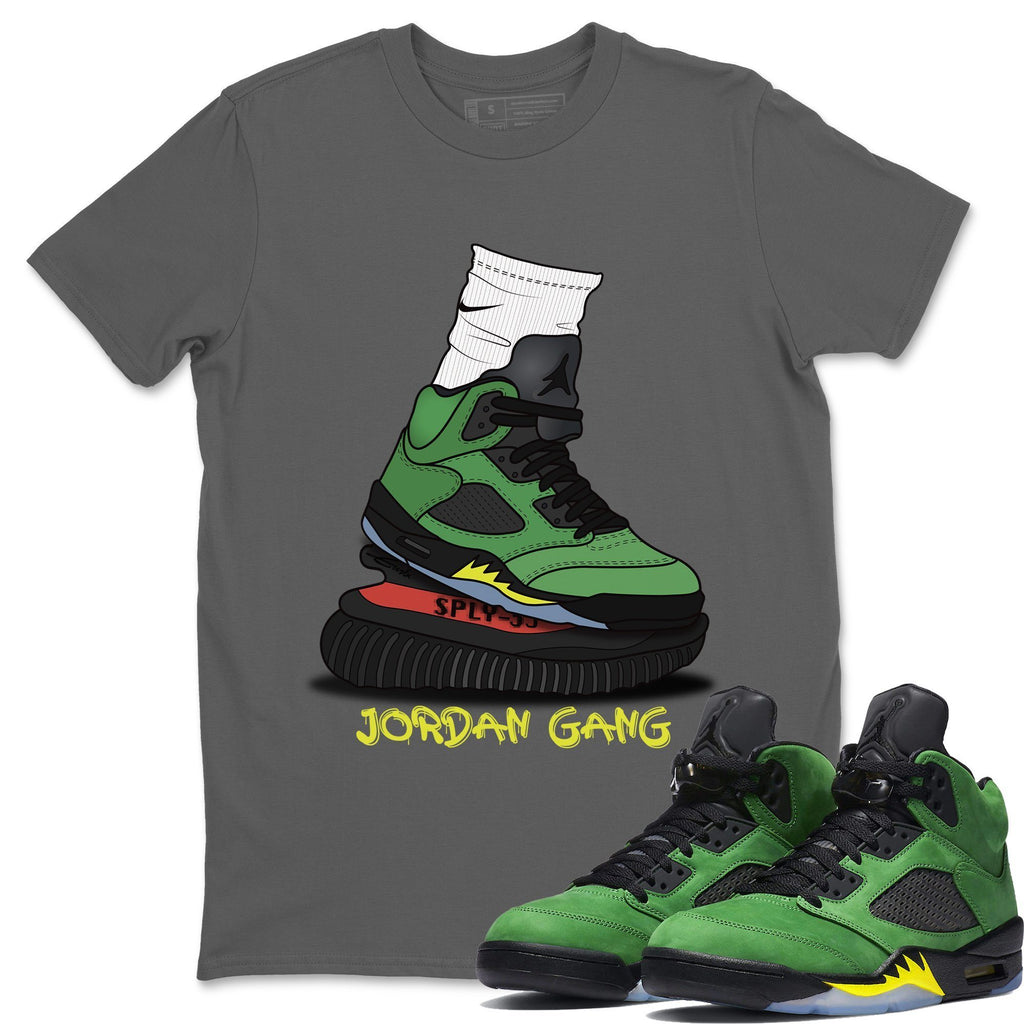 J Gang Match Cool Grey Tee Shirts | Oregon Ducks