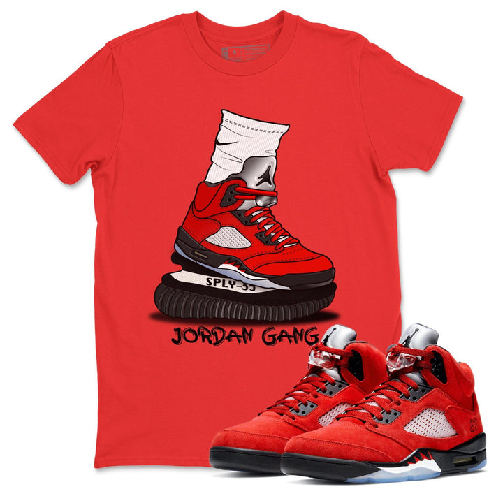 J Gang Match Red Tee Shirts | Raging Bull