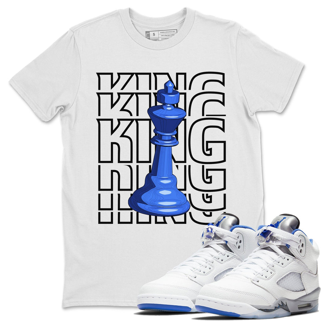 King Match White Tee Shirts | Stealth
