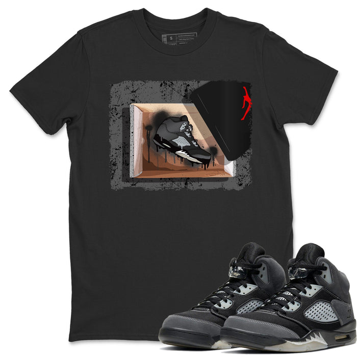 New Kicks Match Black Tee Shirts | Anthracite