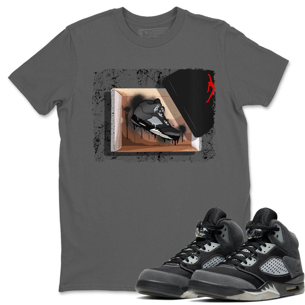 New Kicks Match Cool Grey Tee Shirts | Anthracite