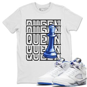 Queen Match White Tee Shirts | Stealth