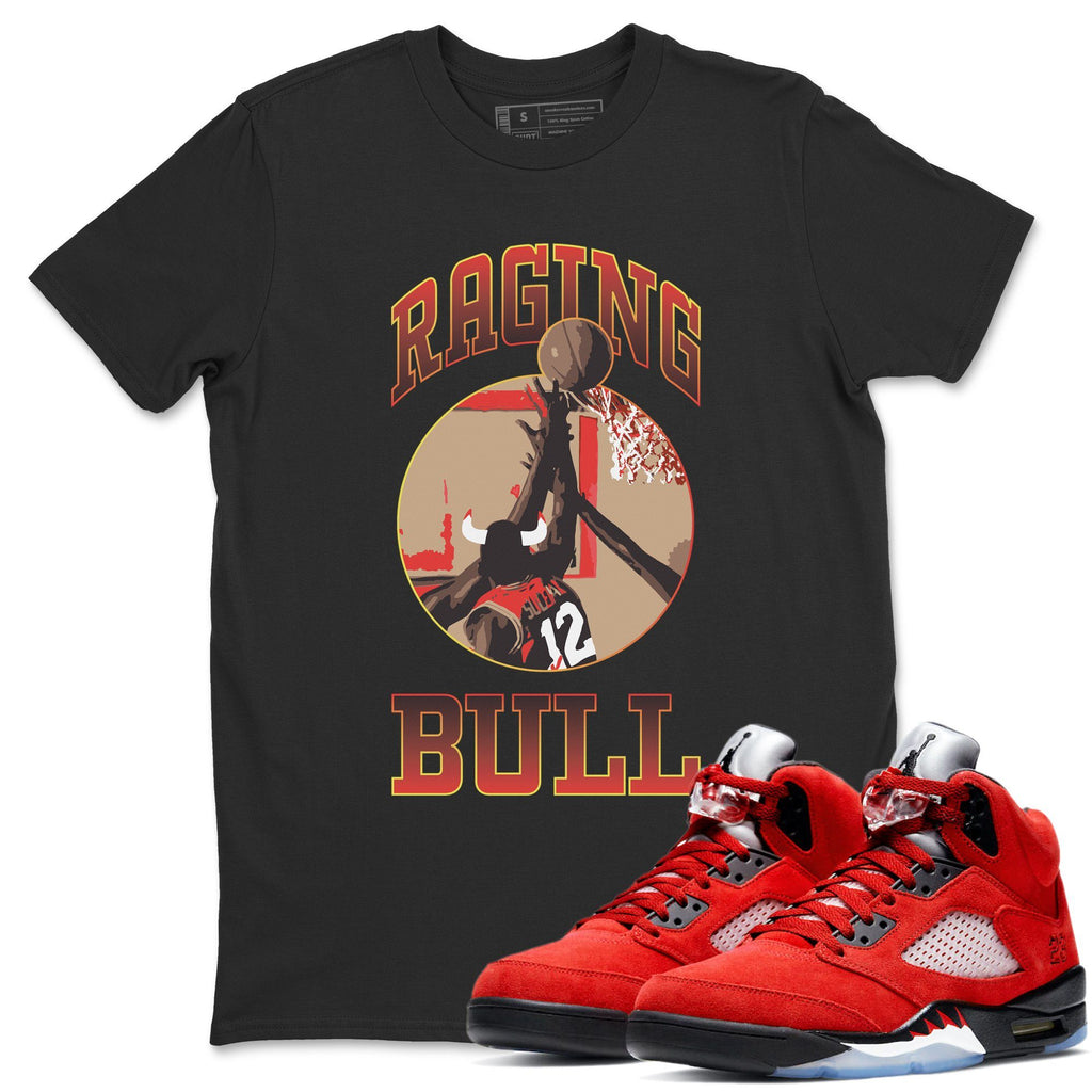 Raging Match Black Tee Shirts | Raging Bull