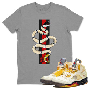 Snake Match Heather Grey Tee Shirts | Sail